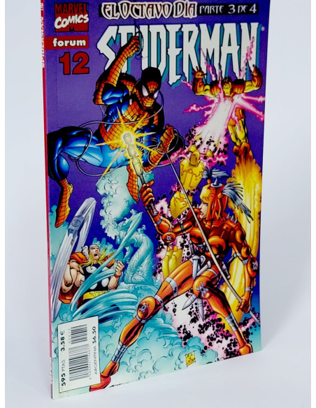 CÓMIC SPIDERMAN 12 EL OCTAVO DÍA: PARTE 3 DE 4 VOL.5 FORUM MARVEL VOLUMEN SPIDER-MAN DE KIOSCO