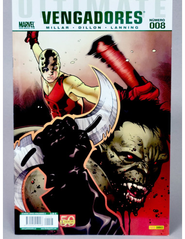Cómic Ultimate Vengadores 8 Panini Marvel | Colección vintage