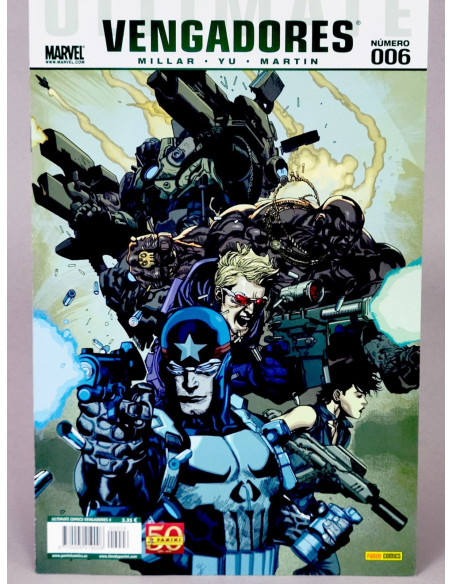 Ultimate Vengadores Panini Marvel cómic coleccionista antiguo