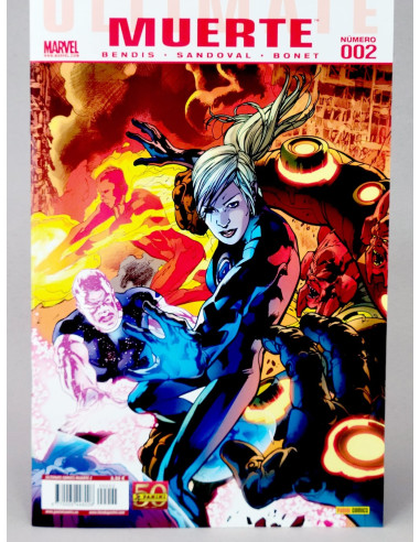 Cómic Ultimate Muerte 2 Panini Marvel coleccionista antiguo