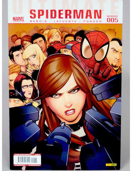 Ultimate Spiderman Panini Marvel cómic coleccionista vintage