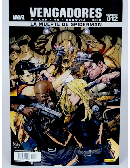 Cómic antiguo Vengadores Marvel Panini Spiderman coleccionista