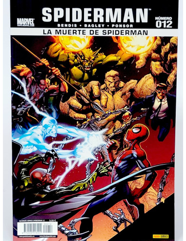 Cómic antiguo Spiderman La Muerte Panini Marvel coleccionistas