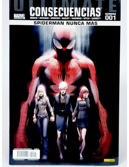 Cómic Spider-Man 1 Nunca Más Panini Marvel coleccionista