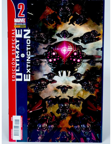Cómic Ultimate 2 Extinction Panini Marvel, tebeo coleccionista