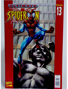 Ultimate Spider-Man grapa Marvel vintage, cómic coleccionista retro