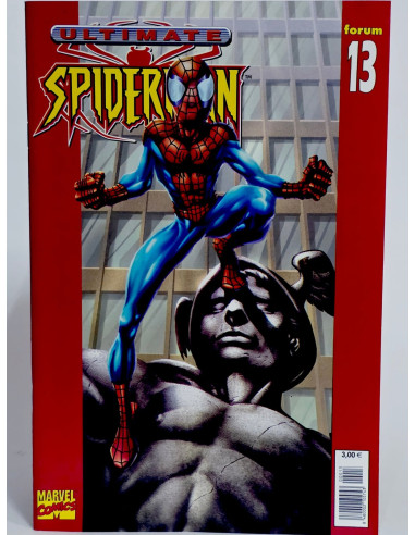 Ultimate Spider-Man grapa Marvel vintage, cómic coleccionista retro