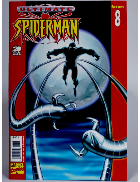 Cómic antiguo Spiderman 8 Marvel grapa colección vintage