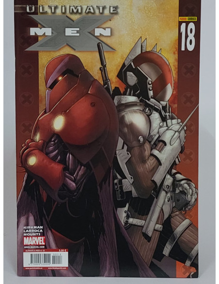 Ultimate X-Men 18 Vol.2 Panini Marvel grapa coleccionismo