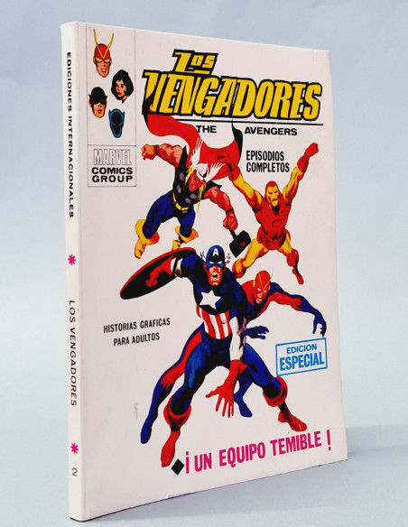 Los Vengadores 2 Marvel Vértice TACO cómic vintage colección