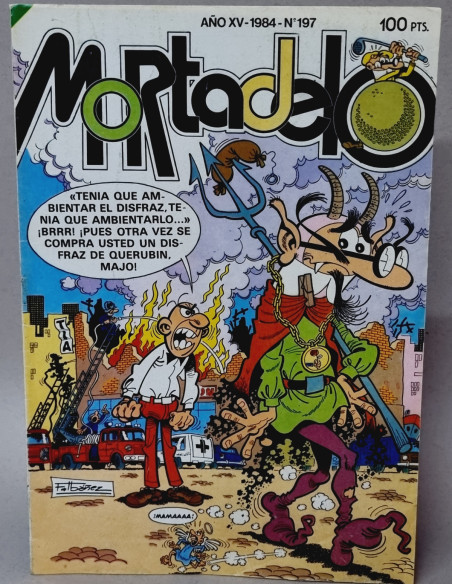 Mortadelo 197 Ibáñez 1984 Bruguera cómic coleccionistas vintage
