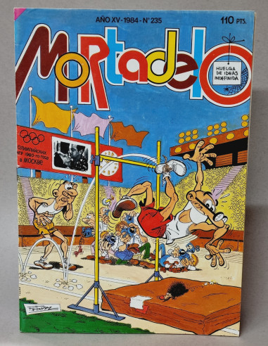 Mortadelo 235 Ibáñez 1984 Cómic vintage Bruguera coleccionista