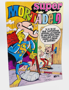 SUPER MORTADELO 4 Bruguera grapa cómic antiguo coleccionista tebeo