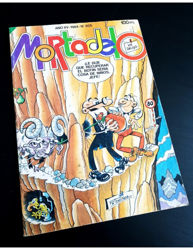 Mortadelo 205 Bruguera, cómic clásico coleccionistas tebeos vintage