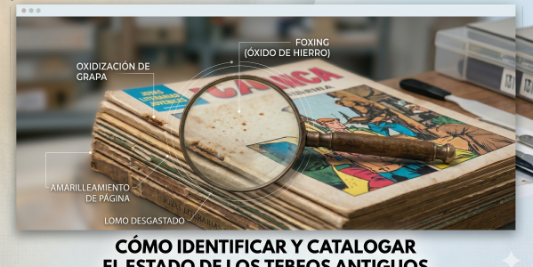 Cómo identificar y catalogar el estado de tebeos antiguos en Valencia