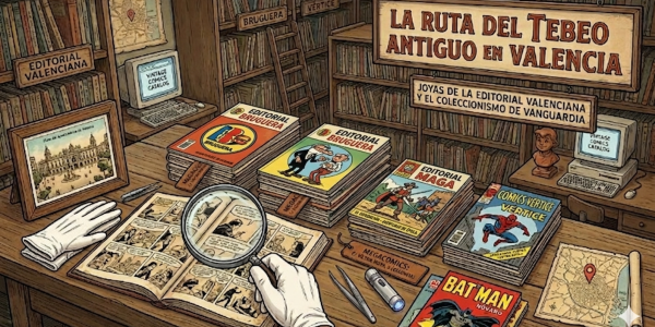 La Ruta del Tebeo Antiguo en Valencia: Joyas de la Editorial Valenciana y el Coleccionismo de Vanguardia