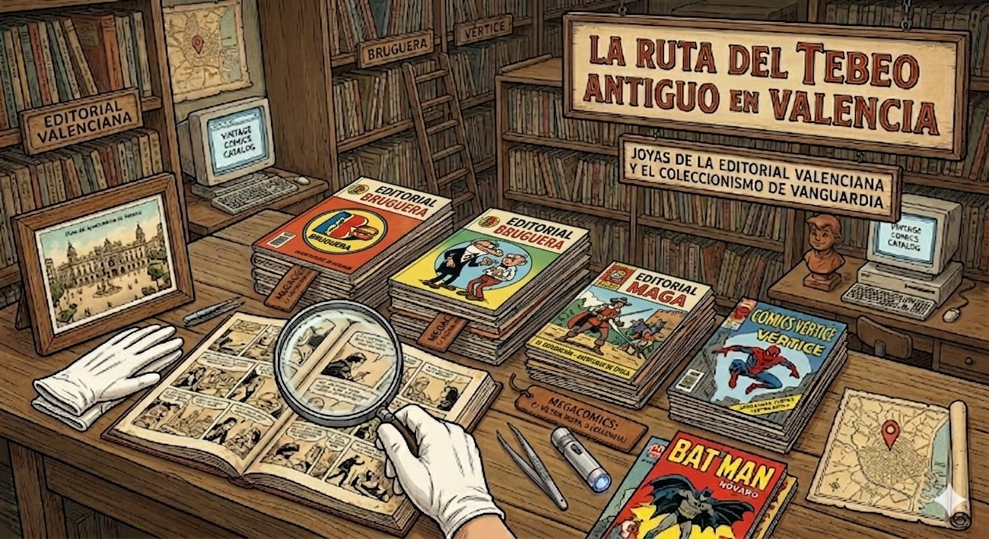 La Ruta del Tebeo Antiguo en Valencia: Joyas de la Editorial Valenciana y el Coleccionismo de Vanguardia